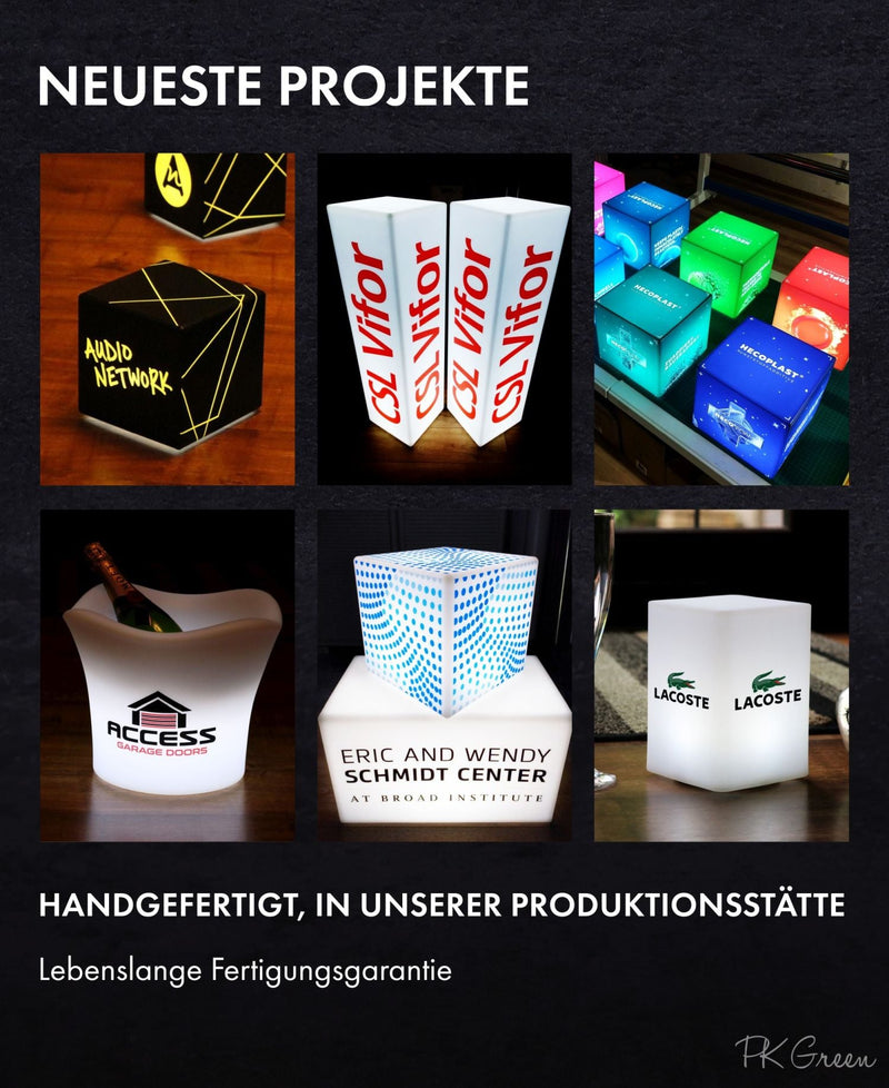 Messe Ausstellung Logo Lightbox Schild, Hohes Beleuchtetes Personalisiertes Marken-Display Säule Pfeiler Sockel für Firmenevent , Konferenz Dekoration