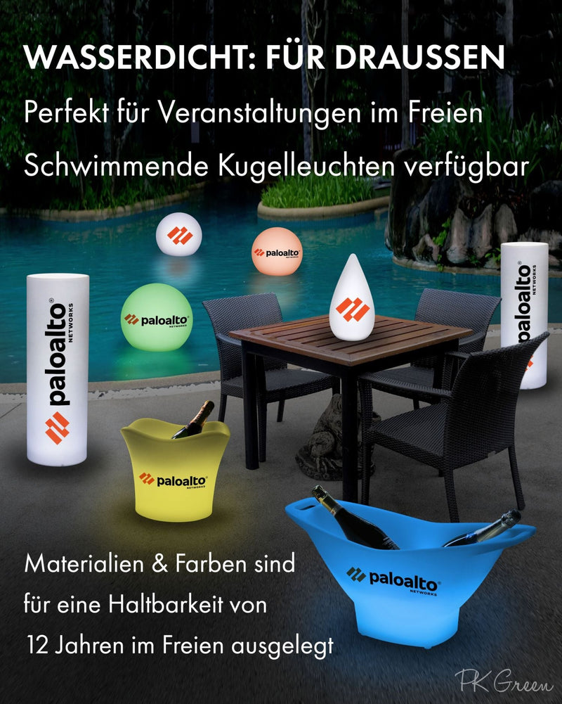 Messe Ausstellung Logo Lightbox Schild, Hohes Beleuchtetes Personalisiertes Marken-Display Säule Pfeiler Sockel für Firmenevent , Konferenz Dekoration