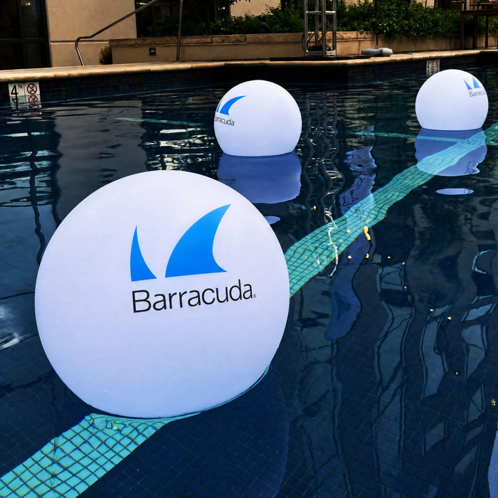 Grosse LED-Schwimmleuchte personalisiert Leuchtkasten für Teich Outdoor-Veranstaltungen Hochzeiten