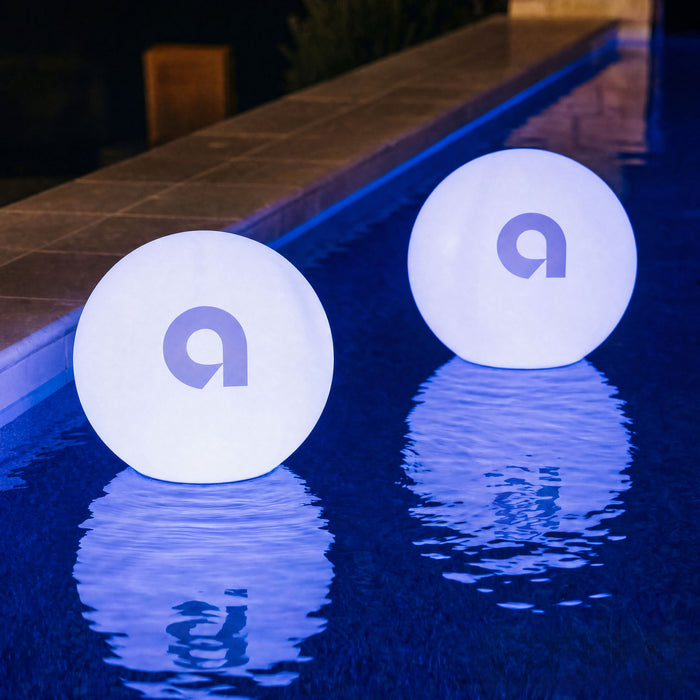 LED Kugellampe schwimmend für Outdoorevent Hochzeit Poolpartys individualisierter Leuchtkasten gross