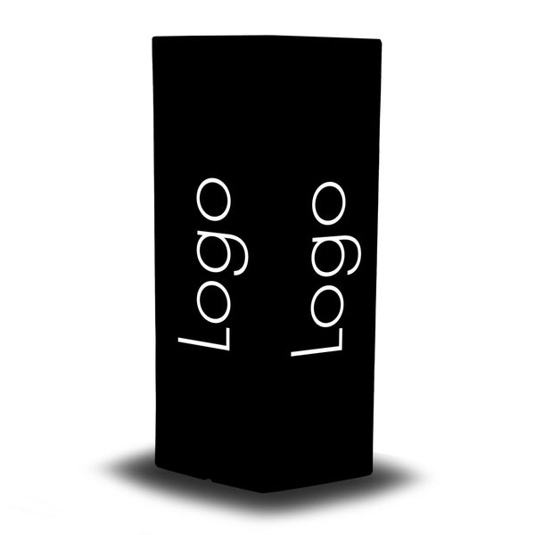 Personalisierter LED-Leuchtkasten Konferenz Firmenevent, Individuelle Standleuchte, Freistehendes beleuchtetes Display-Schild für Messe, Ausstellung