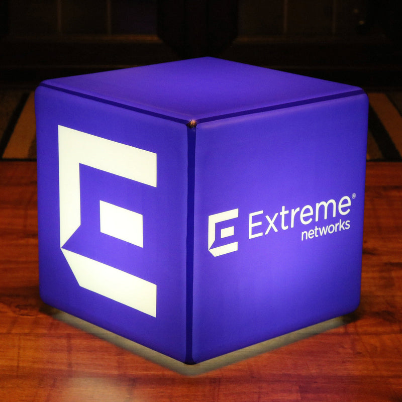 Personalisierter Lichtkasten mit Logo Leuchtwürfel, Mehrfarbiges LED-RGB-Werbeschild Kabellos, Marken-Leuchtkasten für Konferenz, Schild Firmenevent