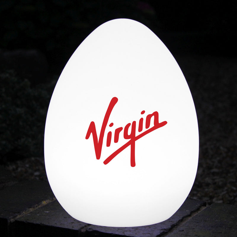 LED-Tischlampe individuell massgeschneidert Logo-Lichtwerbung mit Hintergrundbeleuchtung Multicolor