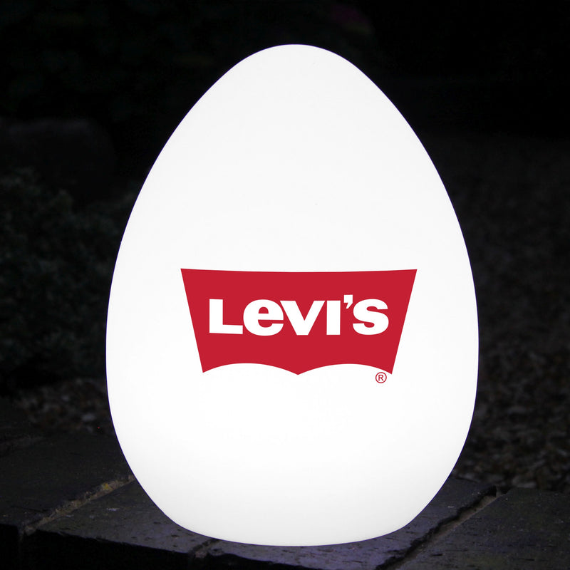 LED-Tischlampe individuell massgeschneidert Logo-Lichtwerbung mit Hintergrundbeleuchtung Multicolor