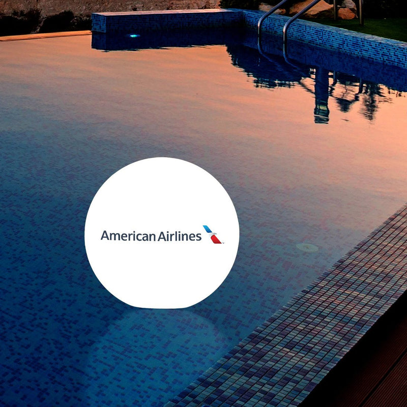 Schwimmkugel LED Personalisierte Logo-Lichtwerbung Leuchtkasten Markenaufdruck Outdoor-Beleuchtung
