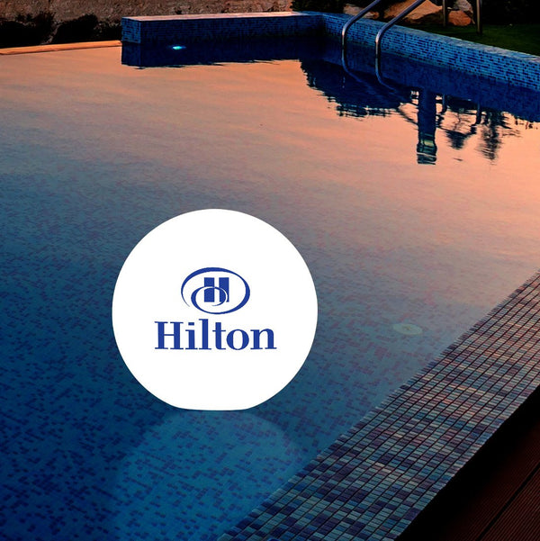 LED-Schwimmkugel mit Farbwechsel Teich Pool Personalisiert Leuchtkasten Logo-Hintergrundbeleuchtung