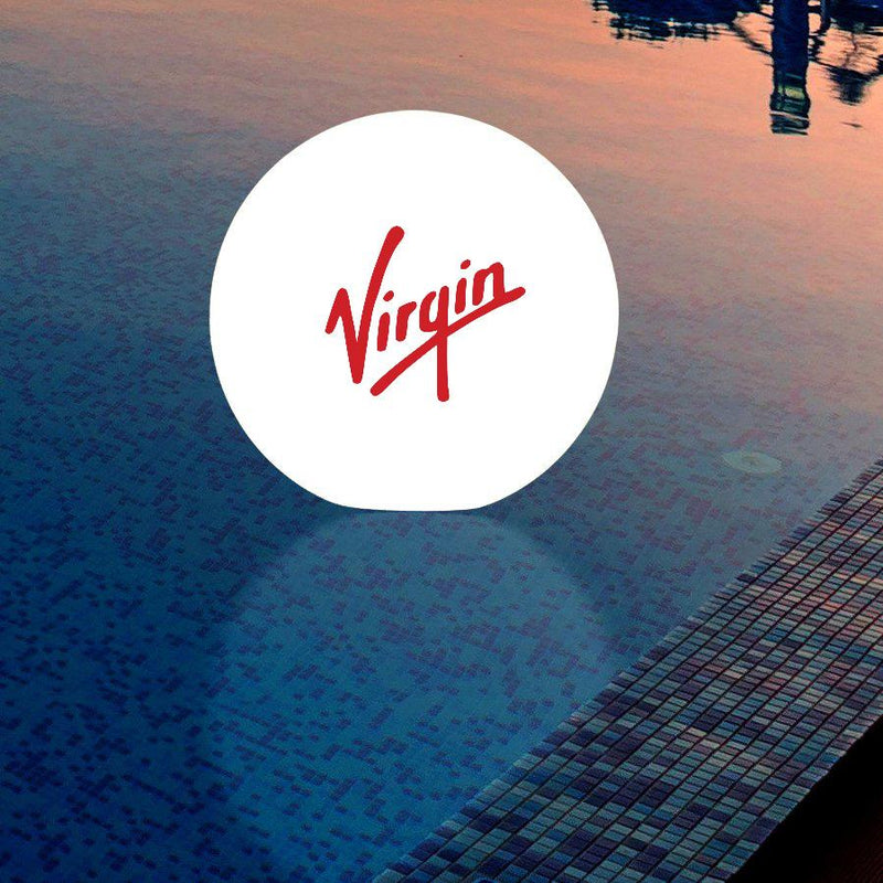 LED-Schwimmkugel mit Farbwechsel Teich Pool Personalisiert Leuchtkasten Logo-Hintergrundbeleuchtung