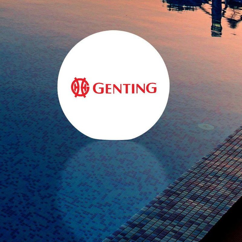 Grosse LED-Schwimmleuchte personalisiert Leuchtkasten für Teich Outdoor-Veranstaltungen Hochzeiten