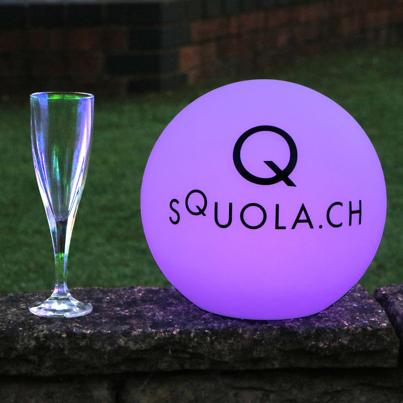 Tischlampe Ball massgeschneiderte LED-Leuchte Lichtwerbung Tischlampe für Werbezwecke Leuchtkasten